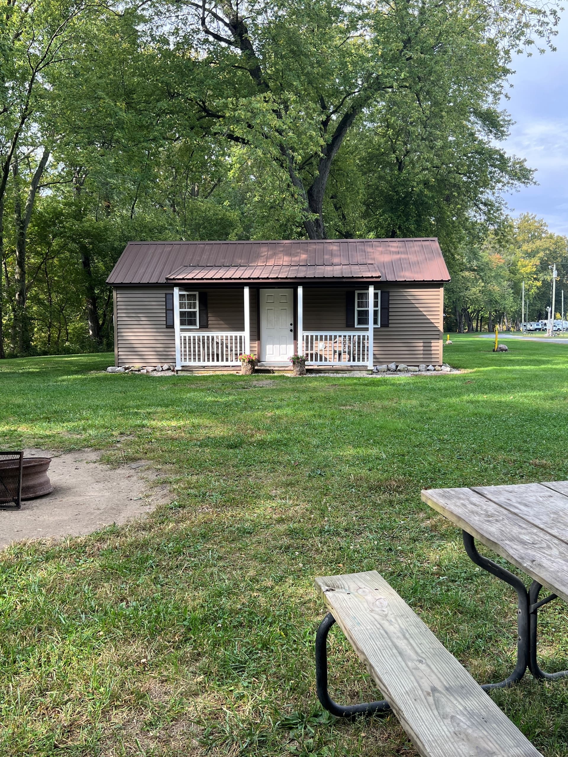Waterfront Camping & Canoe Rentals at Sugar Creek Campground