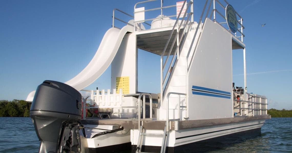 Cruise Key West on a 30 Ft Double Decker Pontoon