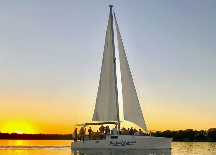 Water Activities: Sunset Sail with The Spirit of Dallas