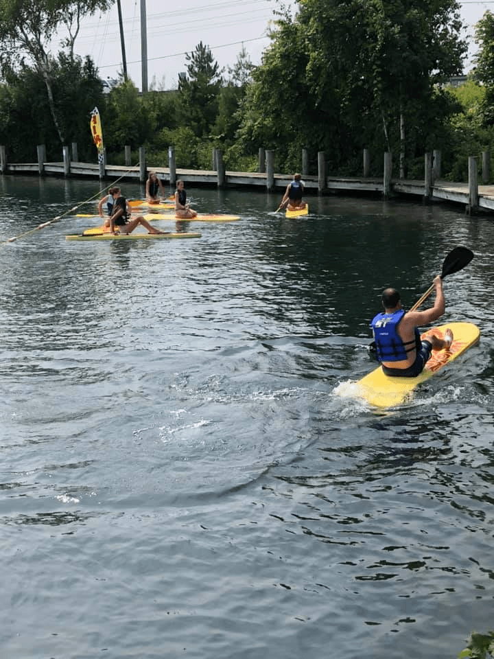 Paddlebuoy Adventures in Elk Rapids, Michigan