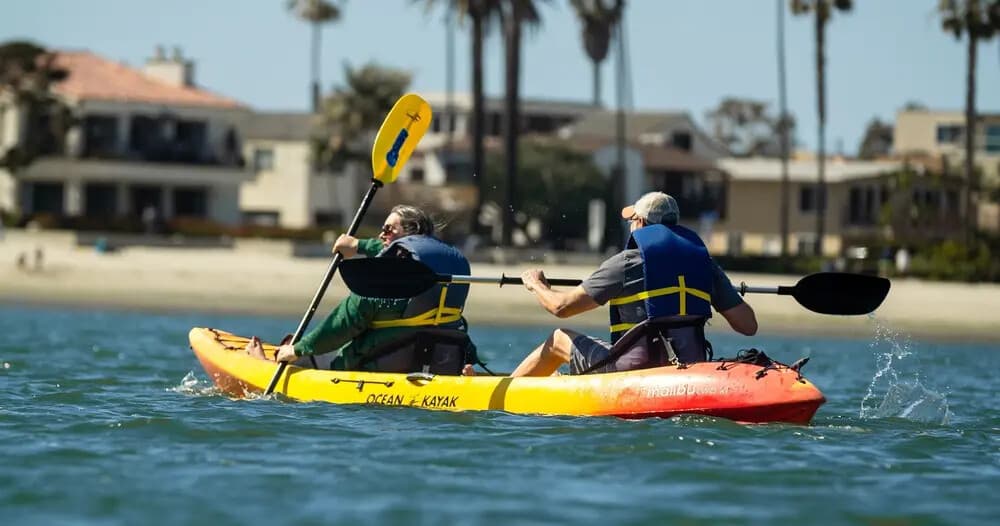 Paddle Mission Bay: Tandem Kayak Rentals at Mission Bay Sportcenter photo 1
