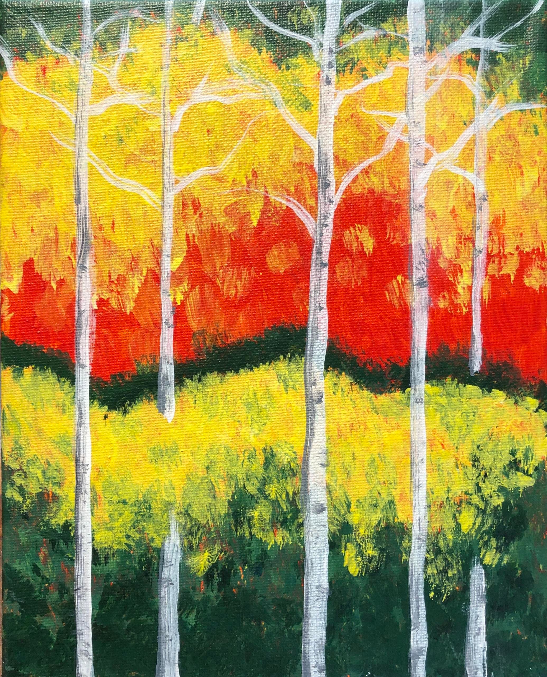 Virtual Painting Class with Dabble Events in Nashville