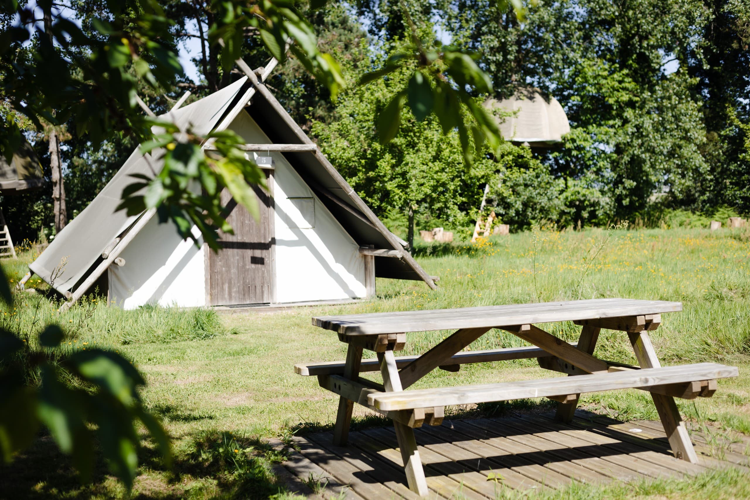 Étretat Multi-Activity Tent Stay: Overnight Basecamp with Unlimited Park Access