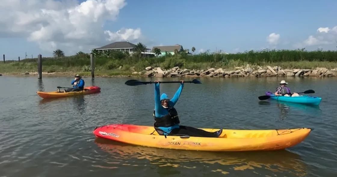 Daytime Kayak Adventure in Galveston, Texas