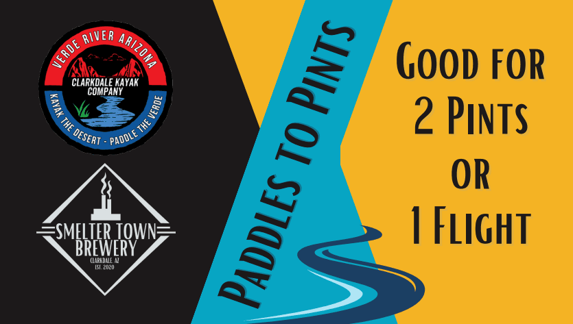 Paddles to Pints with Clarkdale Kayak Company in Arizona