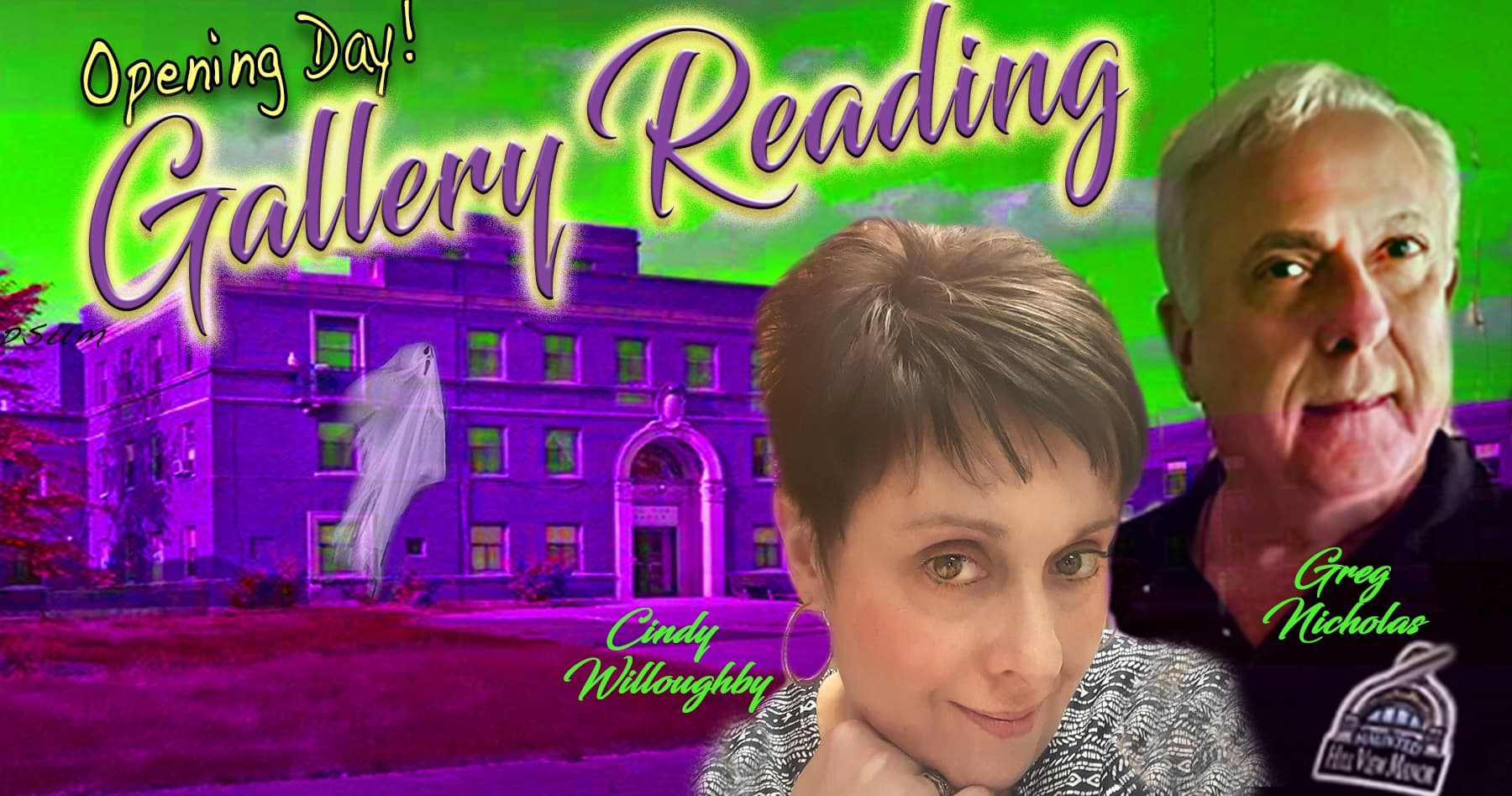 Gallery Reading with Cindy Willoughby & Greg Nicholas: Intimate Mediumship in New Castle, PA