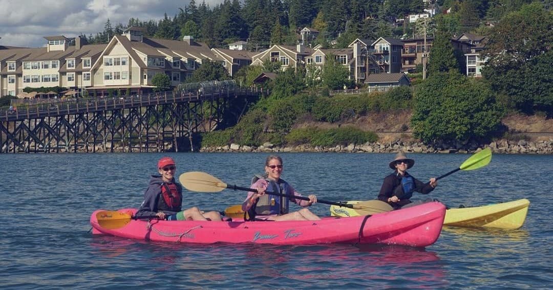 Kayak Tandem Rentals at Community Boating Center in Bellingham