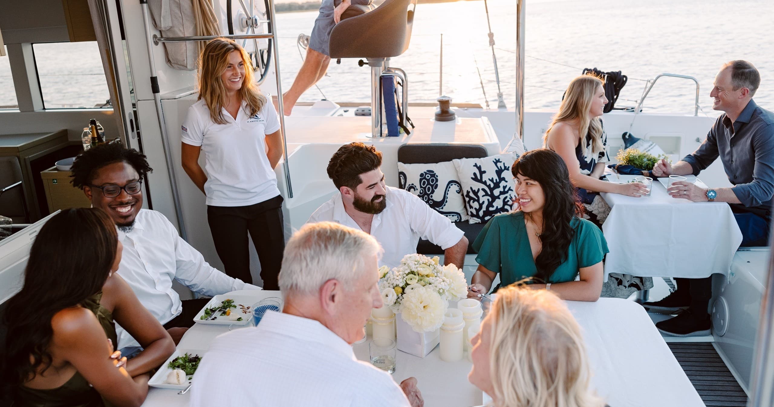 St Augustine Sailing team
