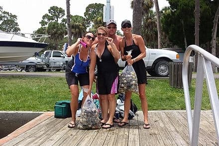 Scalloping Adventures with Salty D’s Charters in Spring Hill
