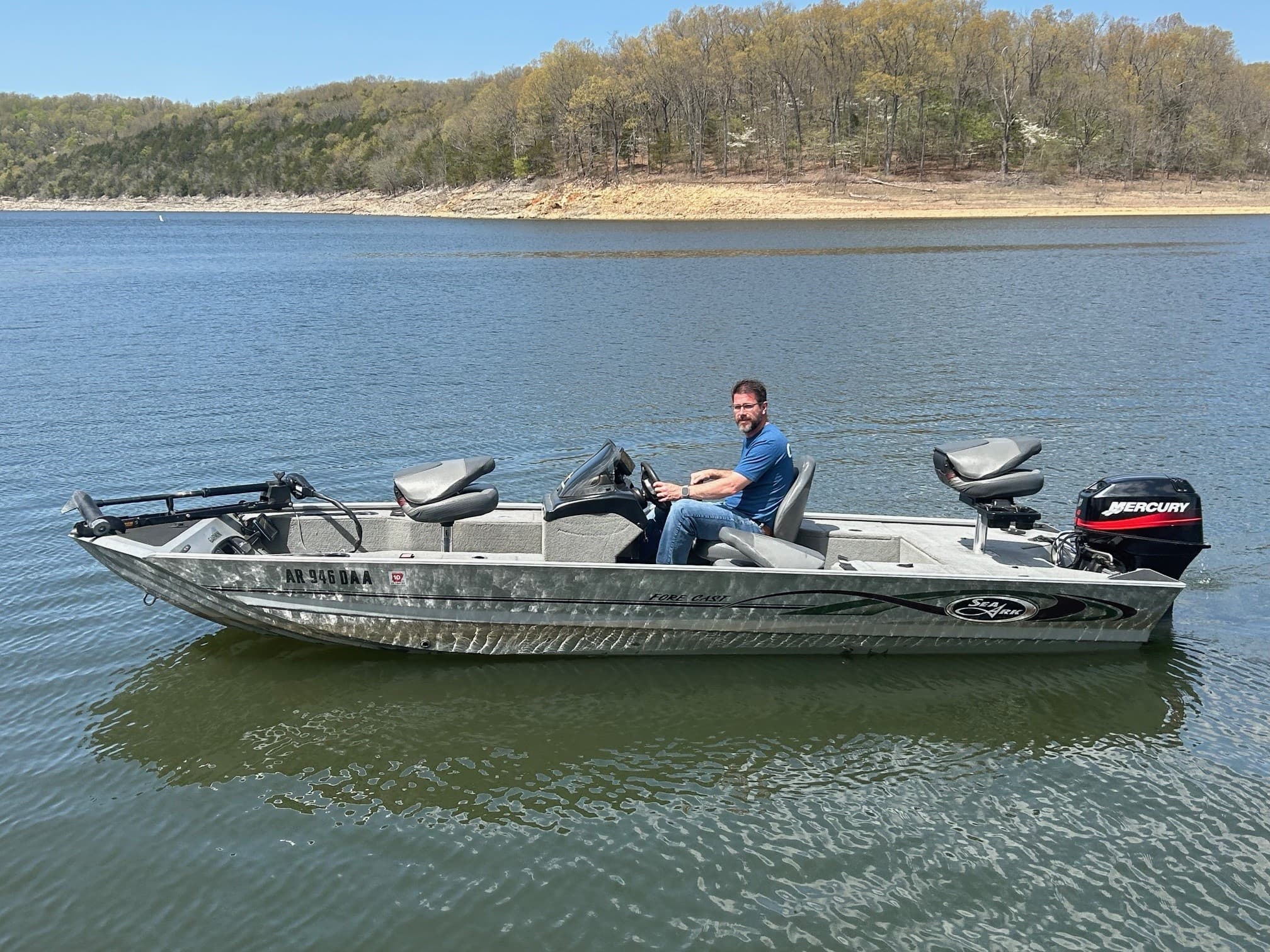 Fishing Boat Rental at Fout Boat Dock in Gamaliel