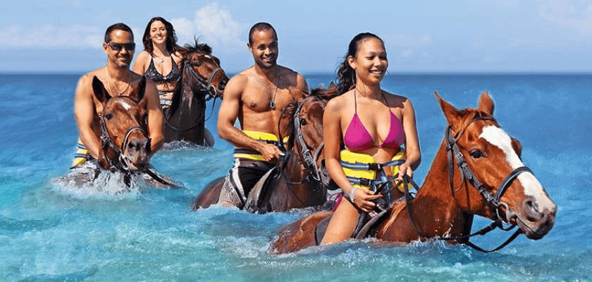 Blue Hole Horseback & Ocean Ride — Ocho Rios Adventure