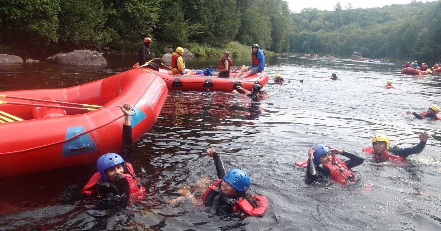 North Creek Rafting team