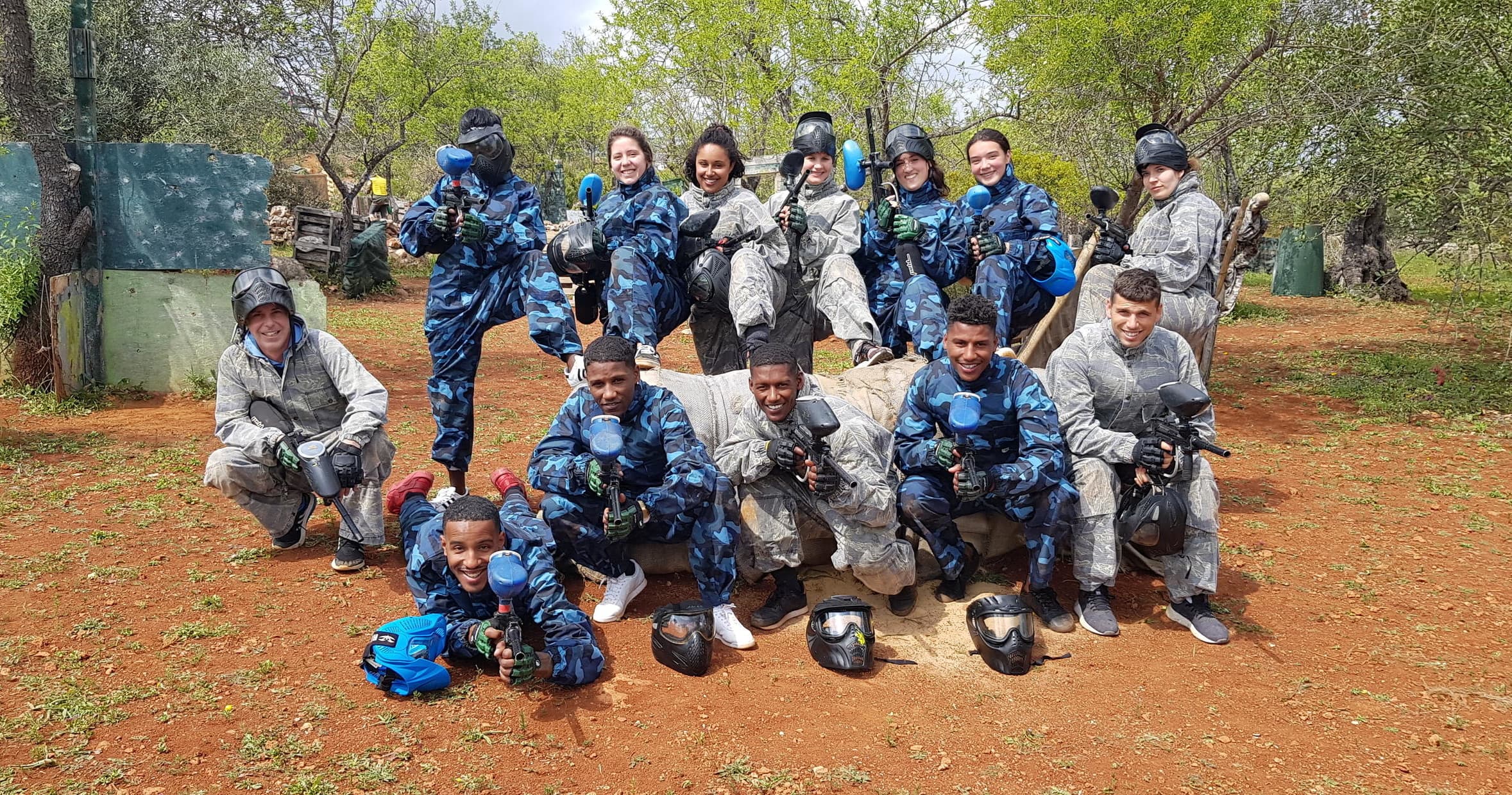 Land Adventures at Outdoor Adventure Algarve: Paintball Action