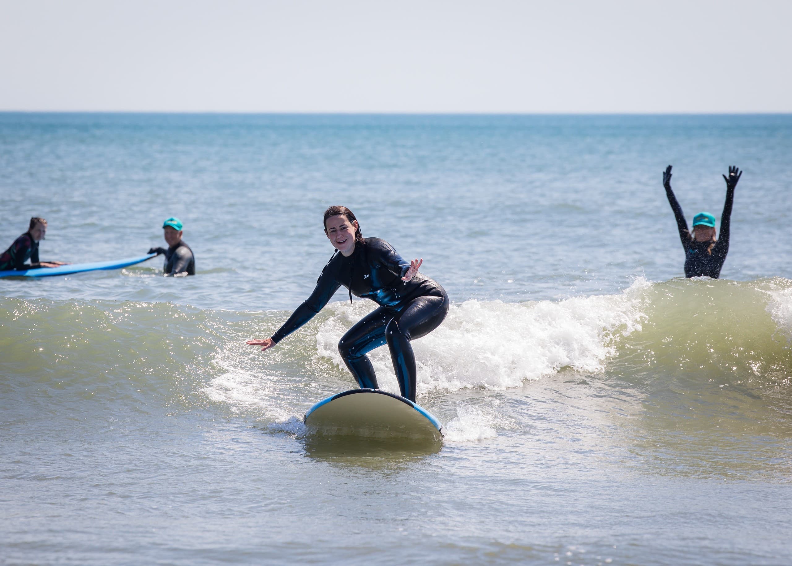 Grom Shared Surf Session: Youth Surf Lessons in Kill Devil Hills, Outer Banks photo 1