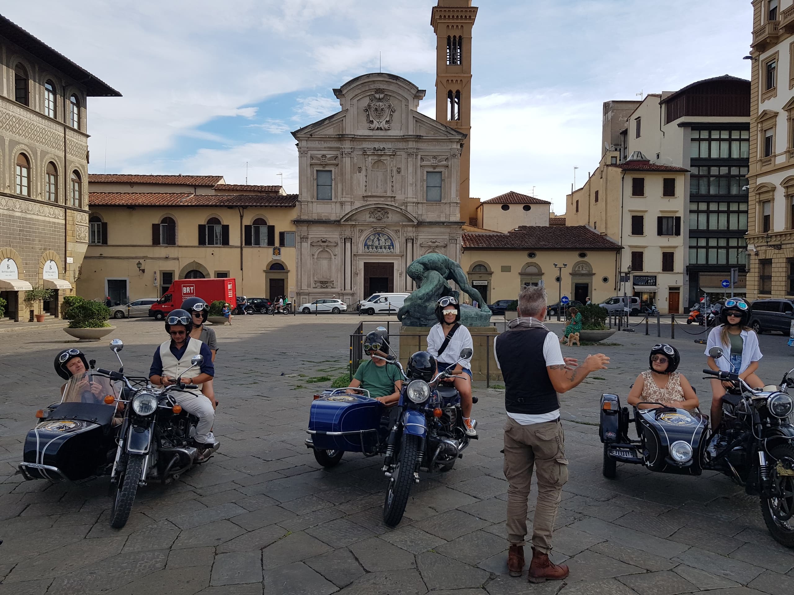 Vintage Sidecar Food Tour with De Gustibus Tours in Florence