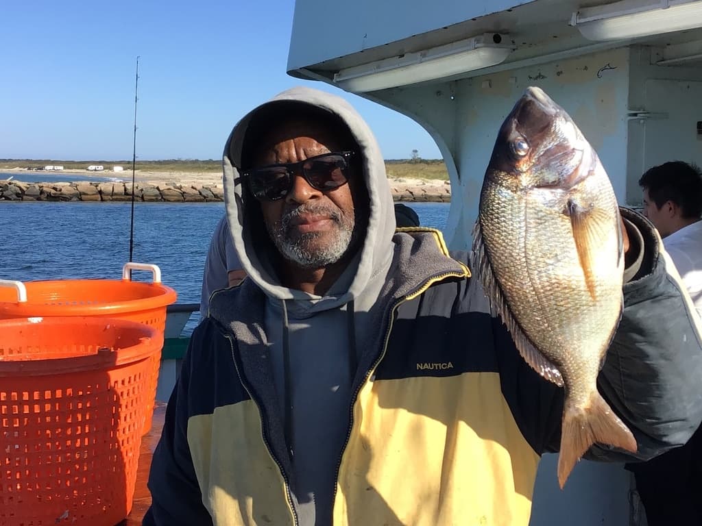Water Activities: Porgy & SeaBass Fishing with Viking Fleet