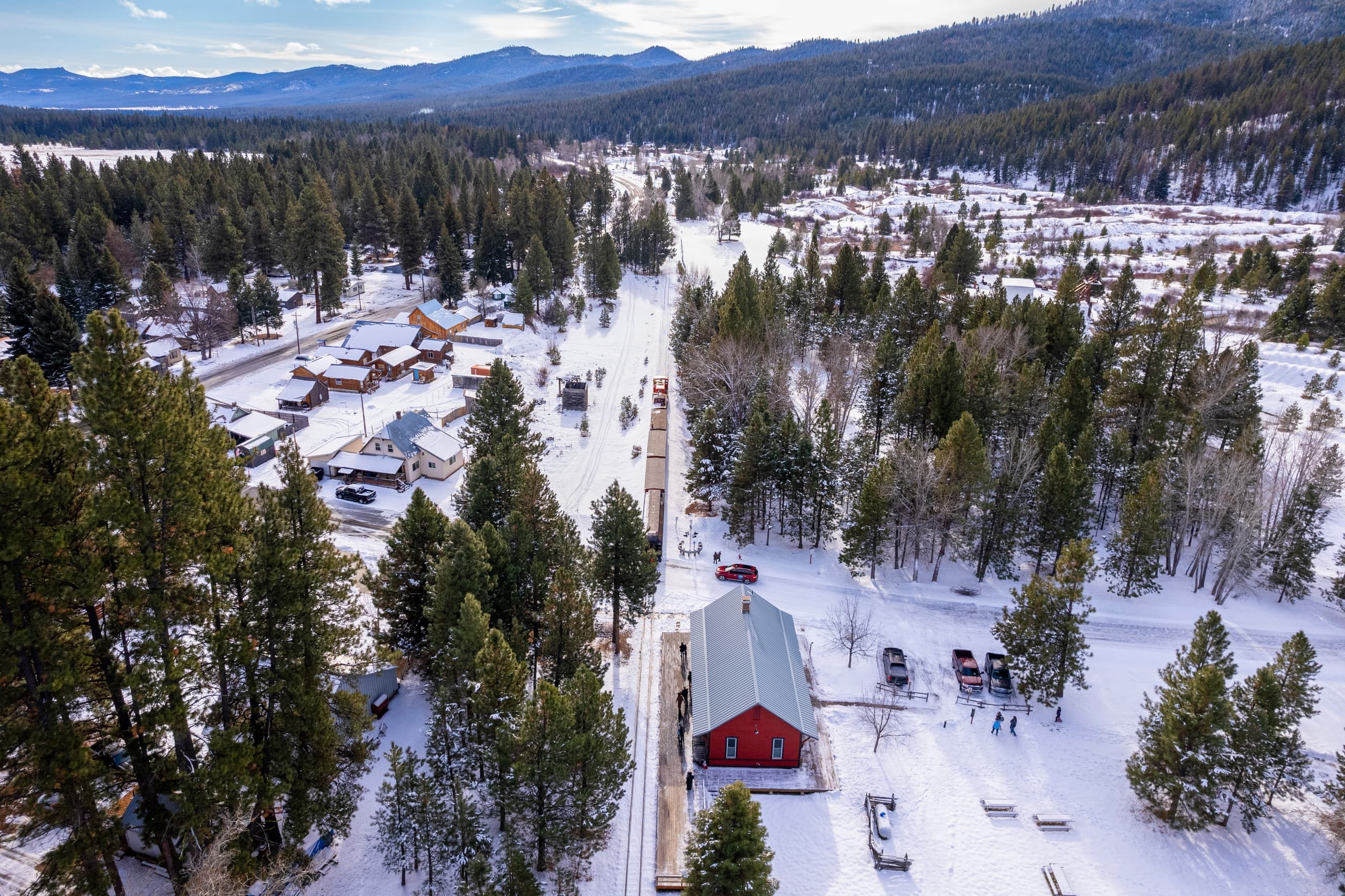 Christmas Train Ride Experience in Sumpter, Oregon