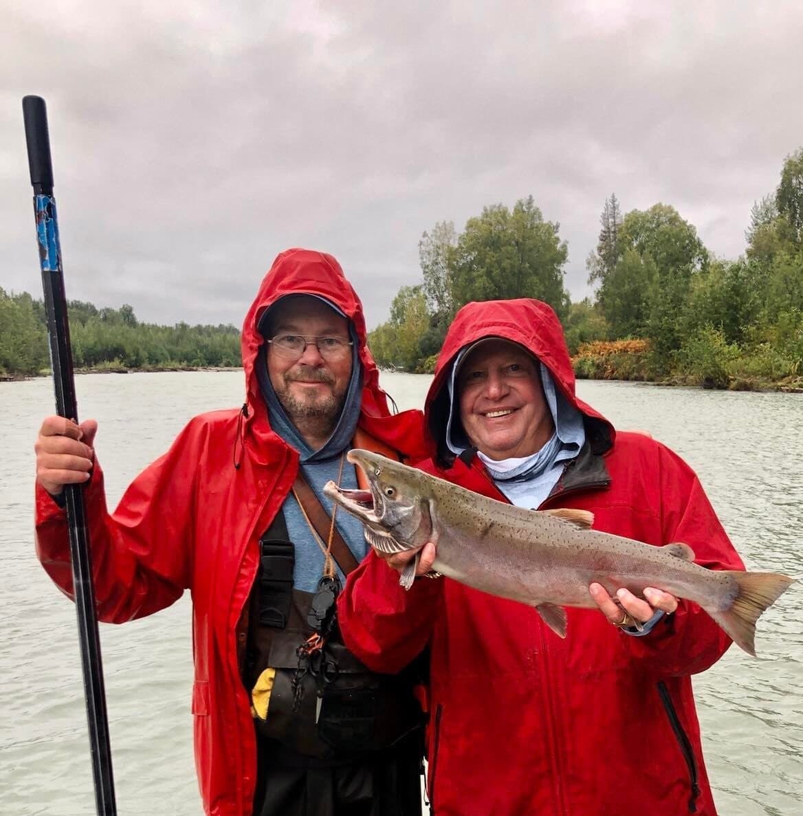 Public Spin Fishing Charter with Phantom Tri-River Charters in Talkeetna