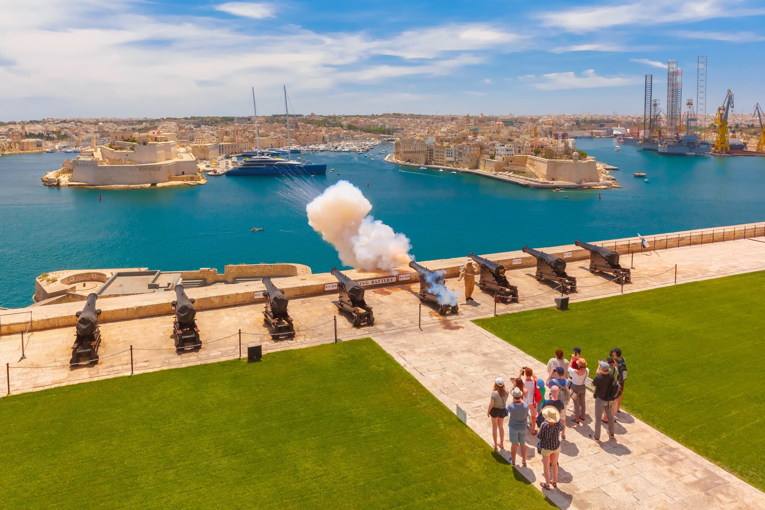 Water Activities: Valletta Harbour & The Three Cities Cruise by Luzzu Tours