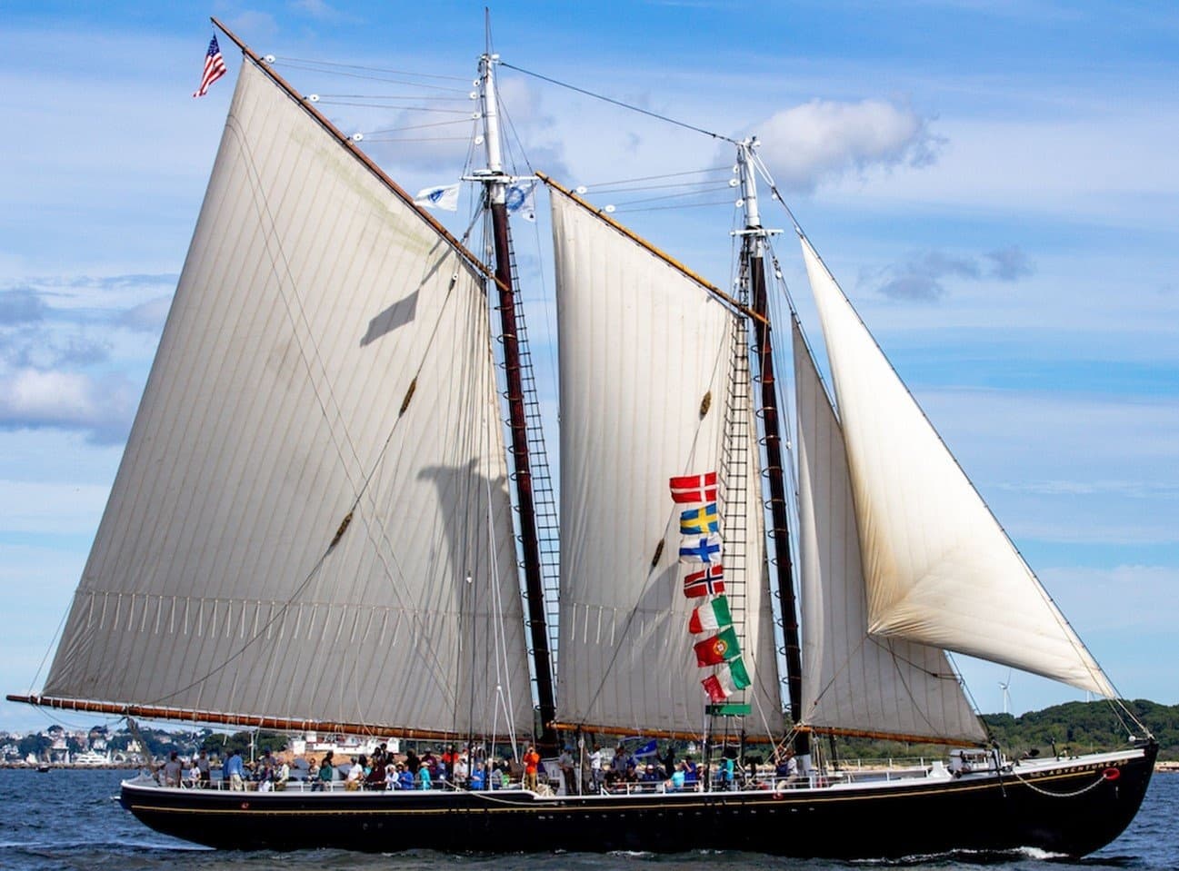 Gloucester to Boston on the Historic Schooner Adventure — Sail Boston 250 Transit photo 1