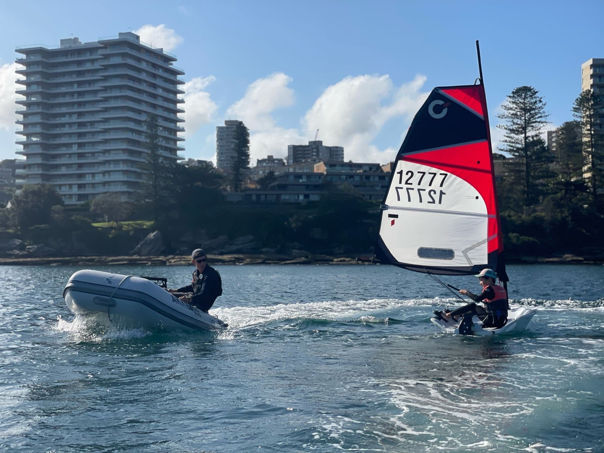 Race-Ready on the O’pen Skiff: 2-Day Junior Sailing Clinic at Manly photo 2