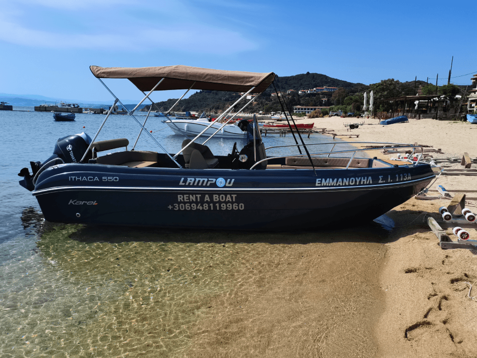 Boat Rentals with Rent a Boat Lampou in Ouranoupoli, Greece