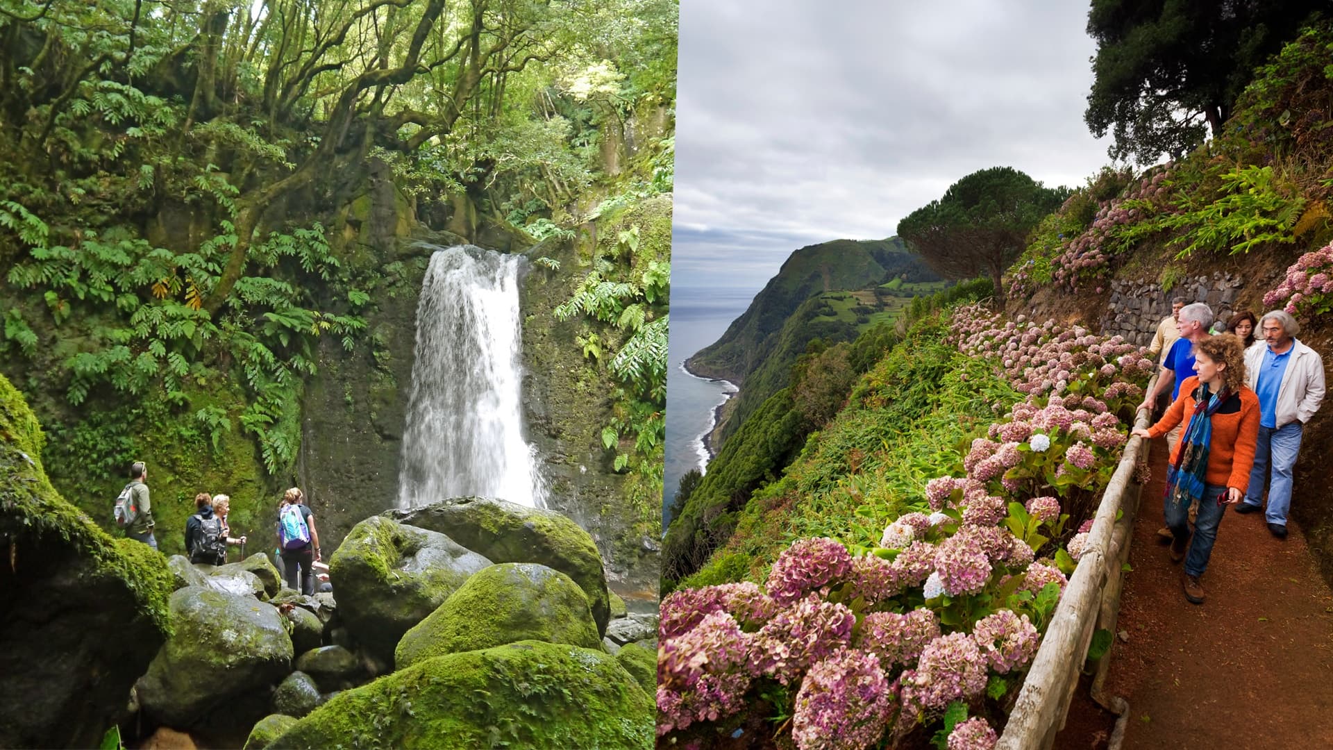Hiking & Waterfalls with Futurismo Azores Adventures in São Miguel