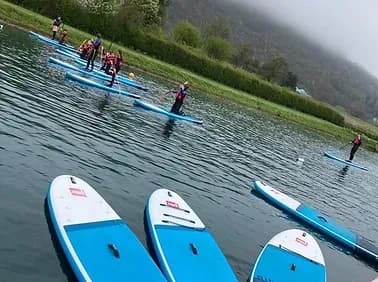 Stand Up Paddleboarding with Scottish Adventure School in Crieff