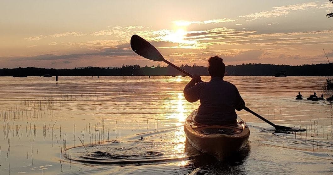 Kayak & Paddleboard Adventures with Sebago Trails in Raymond