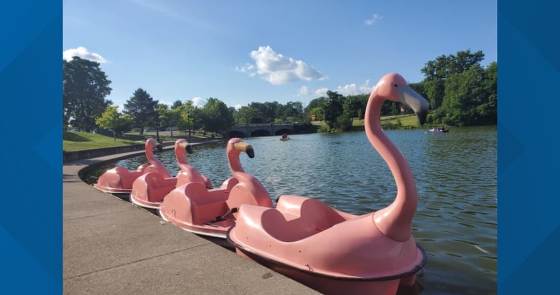 Water Activities: Buffalo's Flamingo Boat Rental on Hoyt Lake