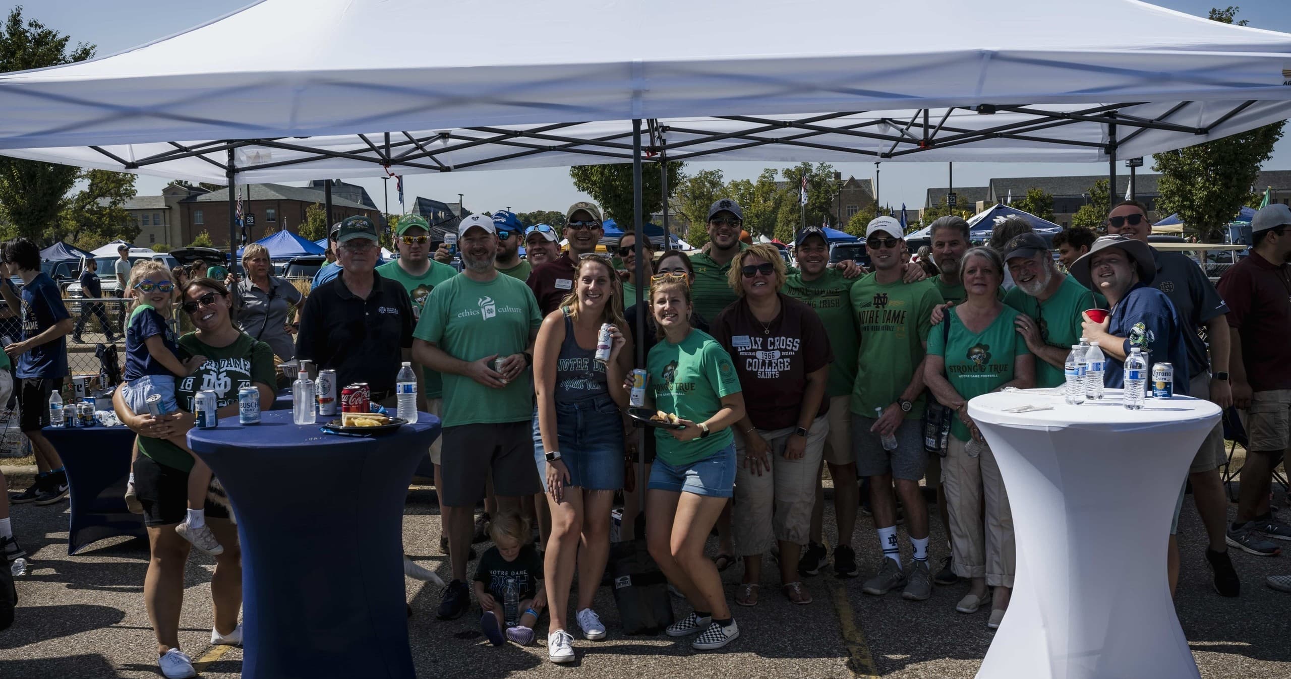 Outdoor Game Day at Notre Dame with the Hall of Fame Package