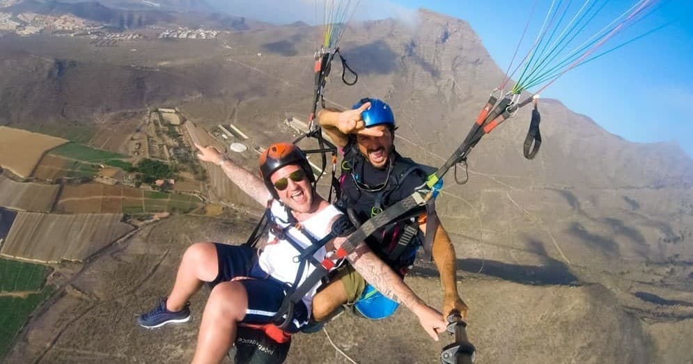 Glider Flights Over Adeje with FlyTenerife
