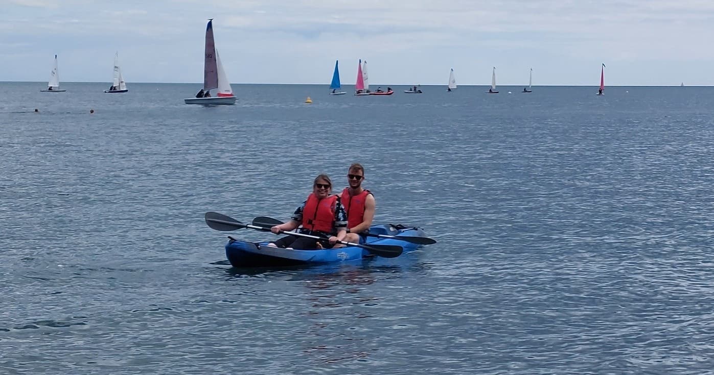 Tandem Sea Kayak Hire at Sea Kayak Torbay in Torquay