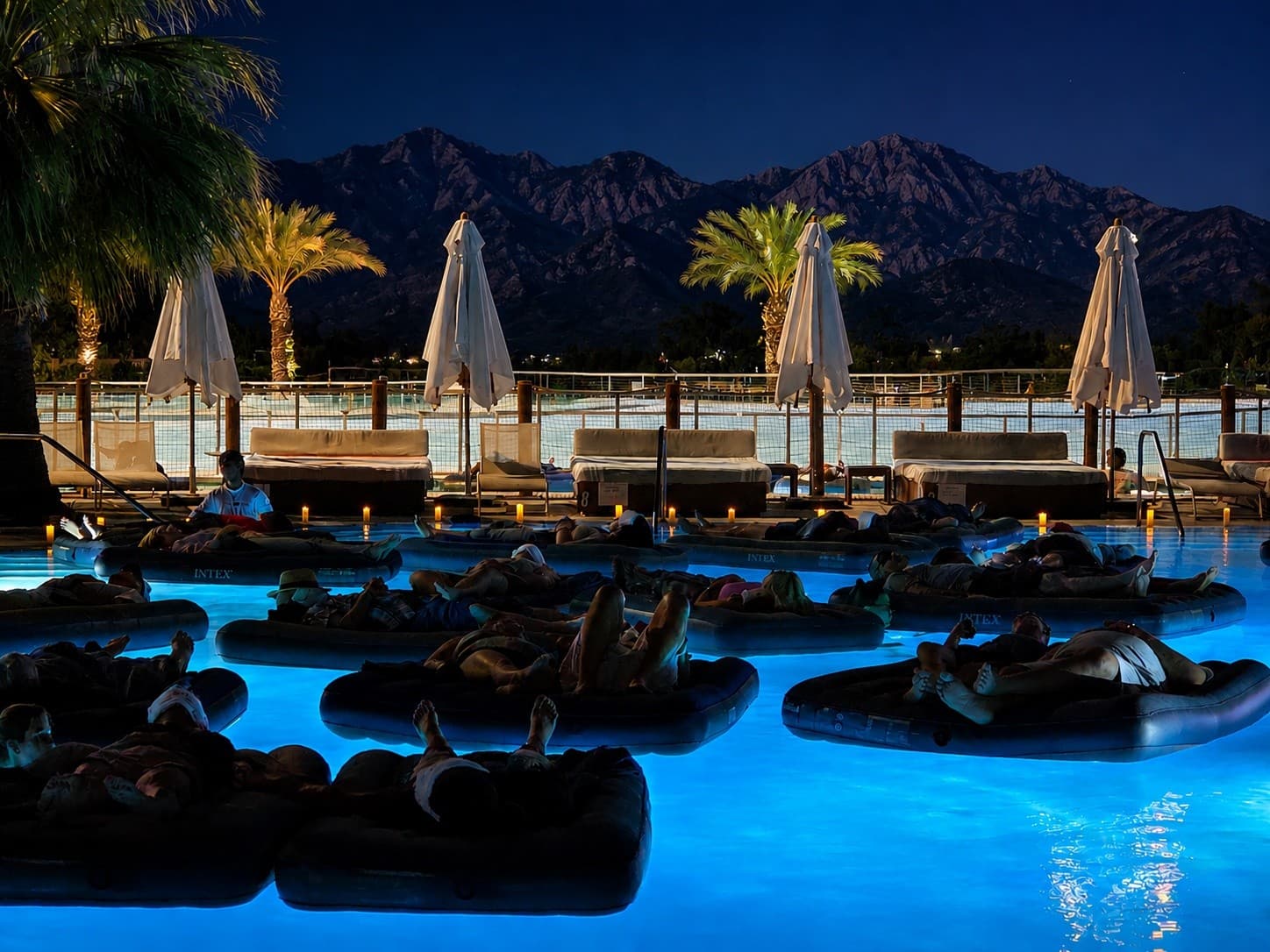 Floating Sound Bath at Omni Rancho Las Palmas: Desert Night Float & Live Crystal Bowls photo 2