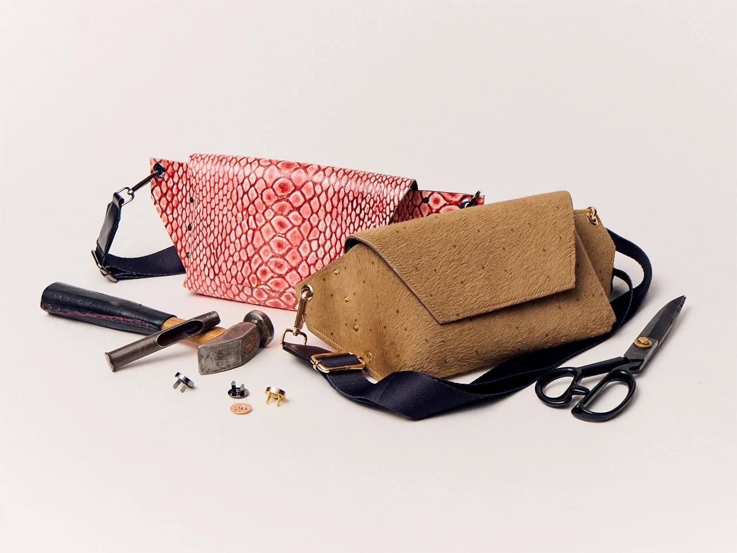 Make a Leather Crossbody at Studio 1300: Valentine's Sip & Stitch in NYC photo 1