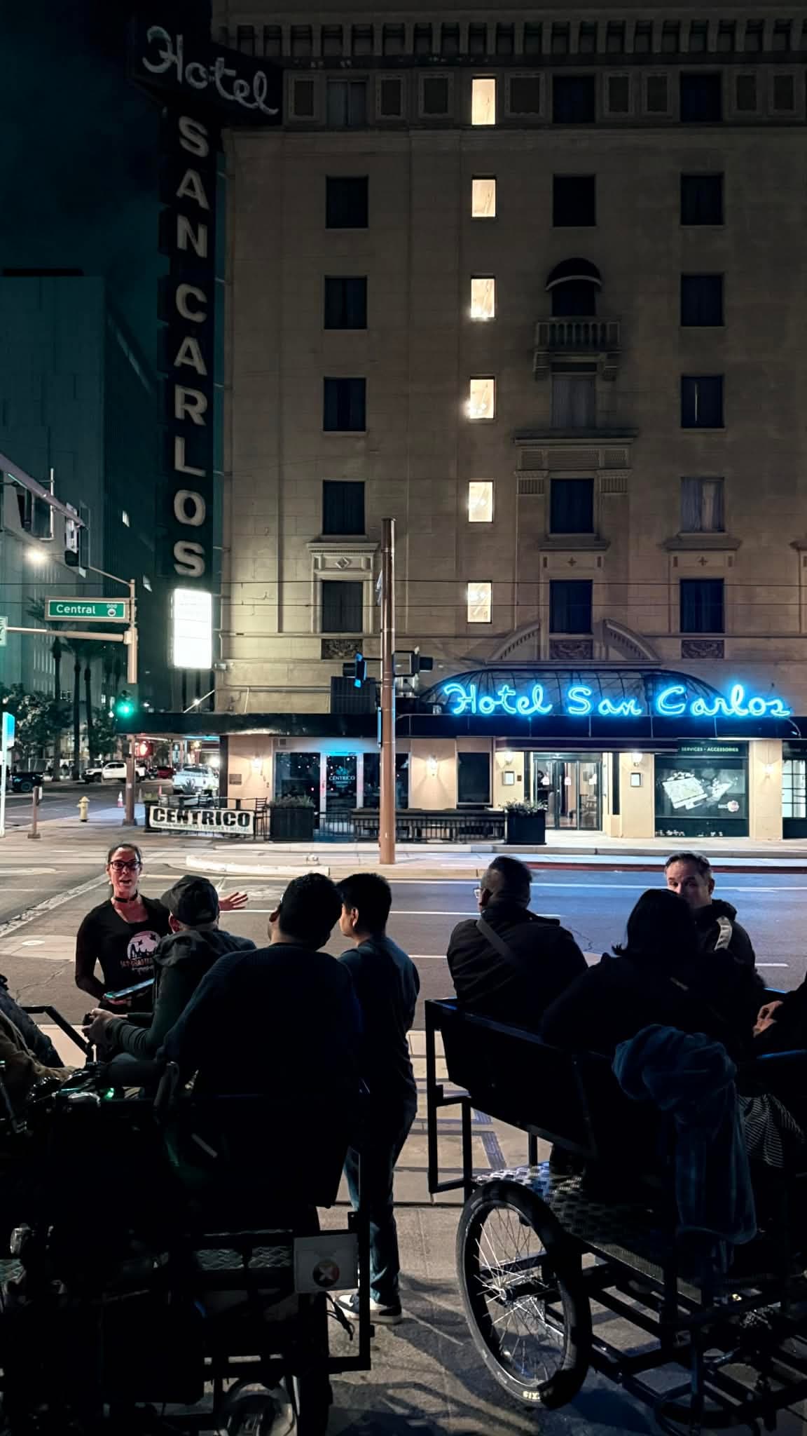 Pedicab Ghost Ride Through Downtown Phoenix: Haunted Rosson House to Hotel San Carlos photo 3