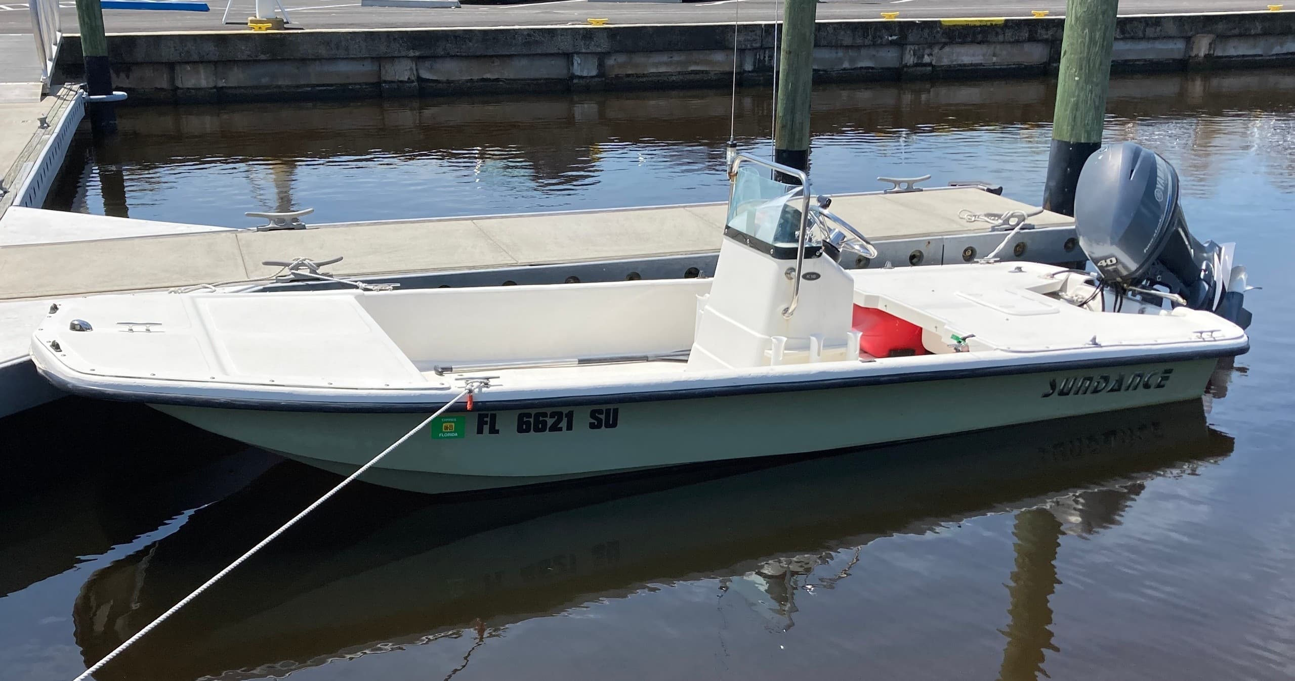 Half-Day 16ft Sundance Skiff Rental in Homestead, FL