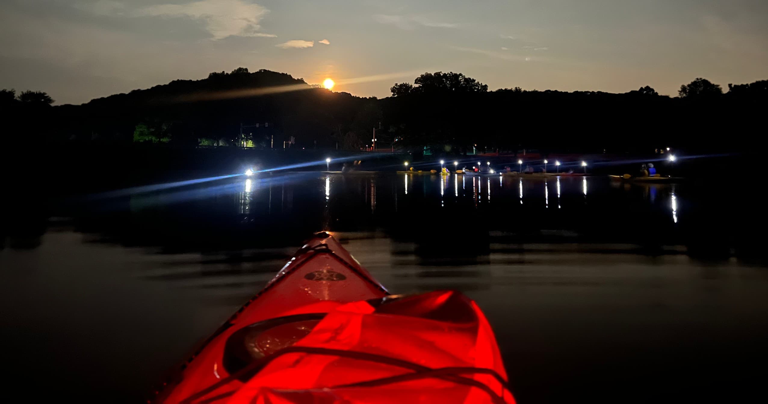 Water Activities & Kayak Pittsburgh at North Park Night Adventure