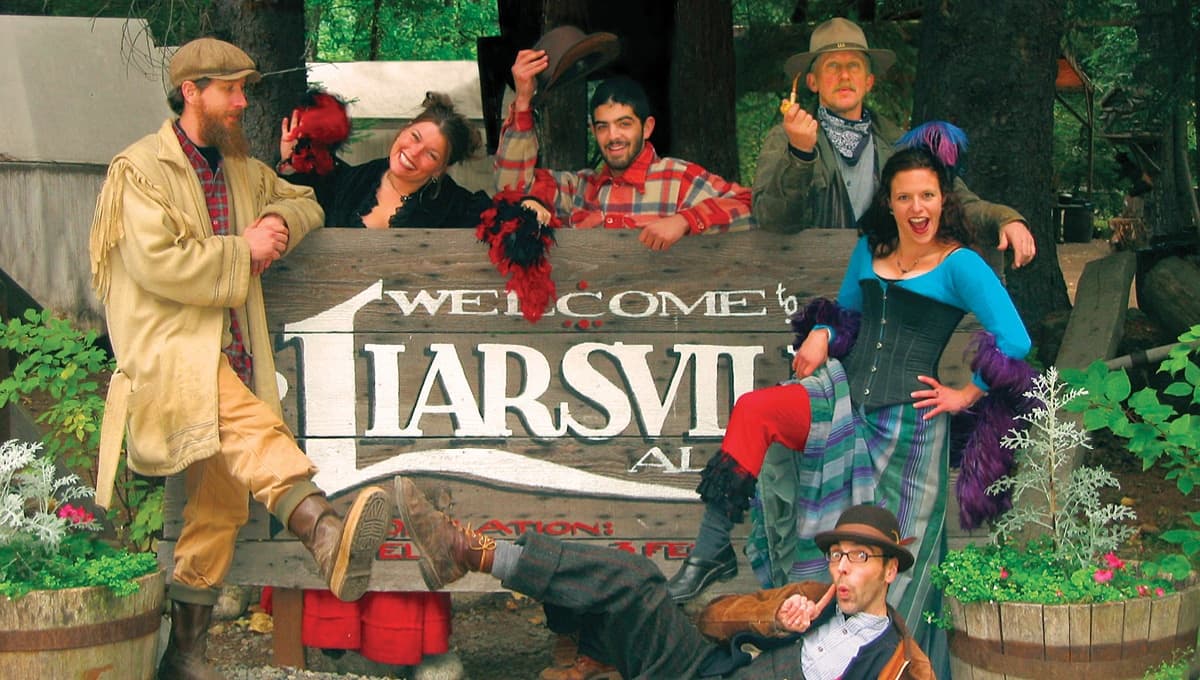 Alaska Gold Rush Trail Camp & Salmon Bake Experience