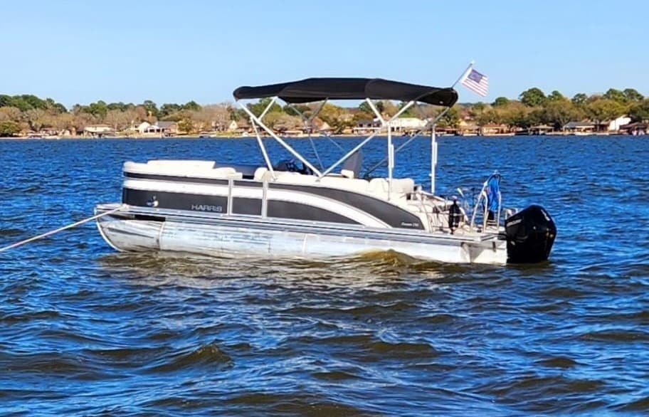 Harris Cruiser 230 Tritoon Rental in Montgomery, Texas