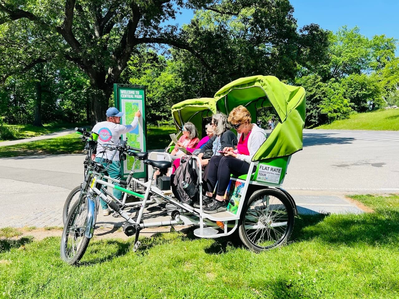 Private Central Park Pedicab Tour with Central Park Joy