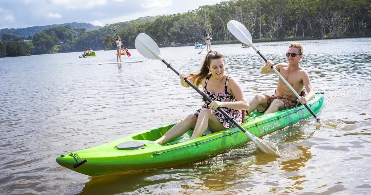 Water Activities at Aquafun Avoca Lake: Pedal & Paddle Adventures