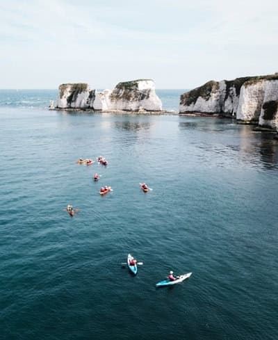Water Activities: Old Harry Rocks Kayak Tour with Fore Adventure