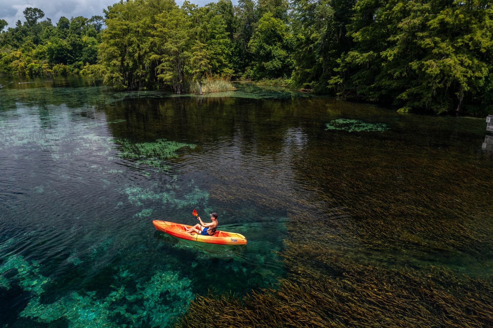 Kayak Rentals at Jackson Blue Springs by Coldwater Outfitters