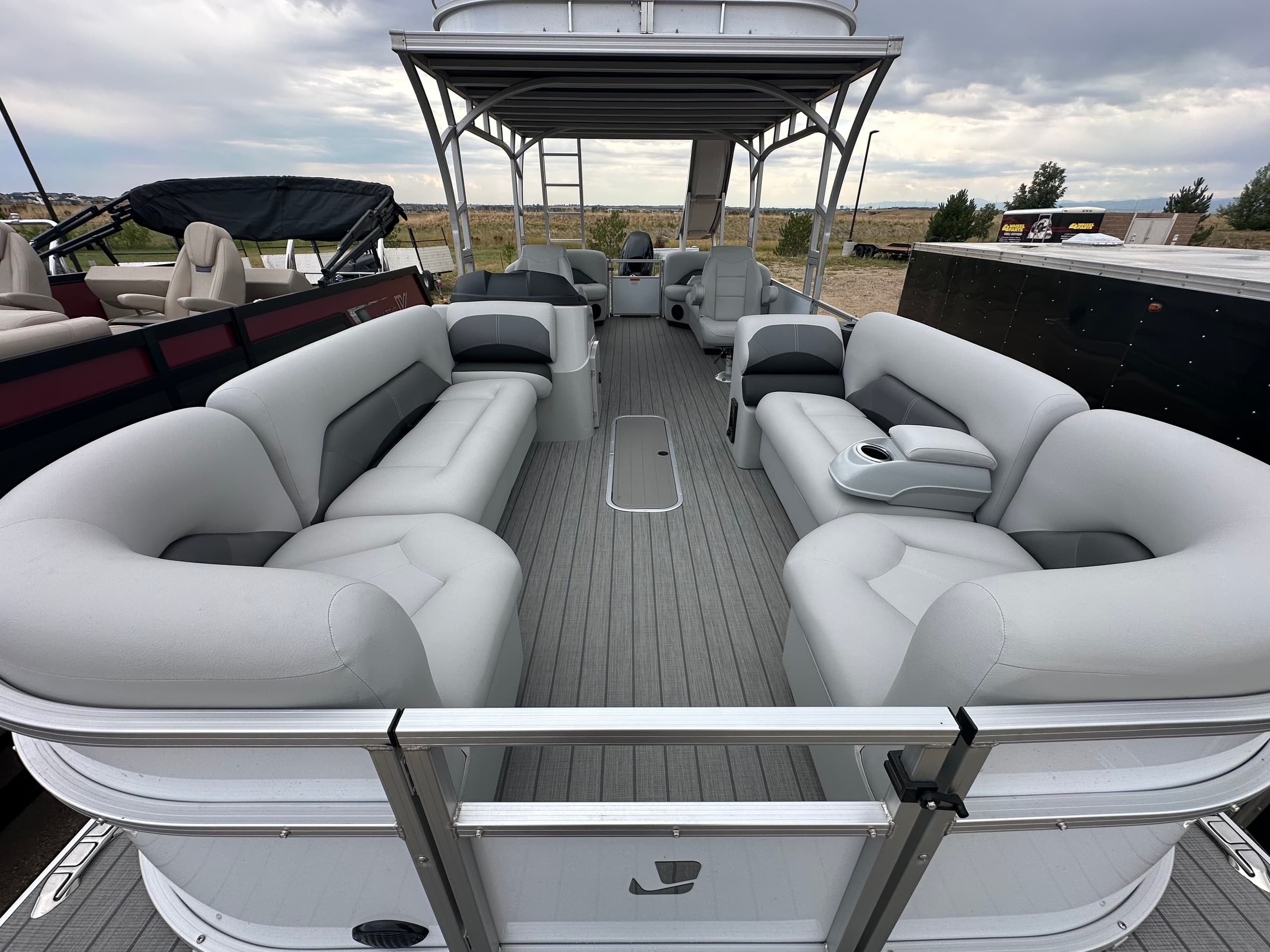 Landau Island Breeze 252 Sundeck - Horsetooth Reservoir Pontoon with Water Slide photo 4