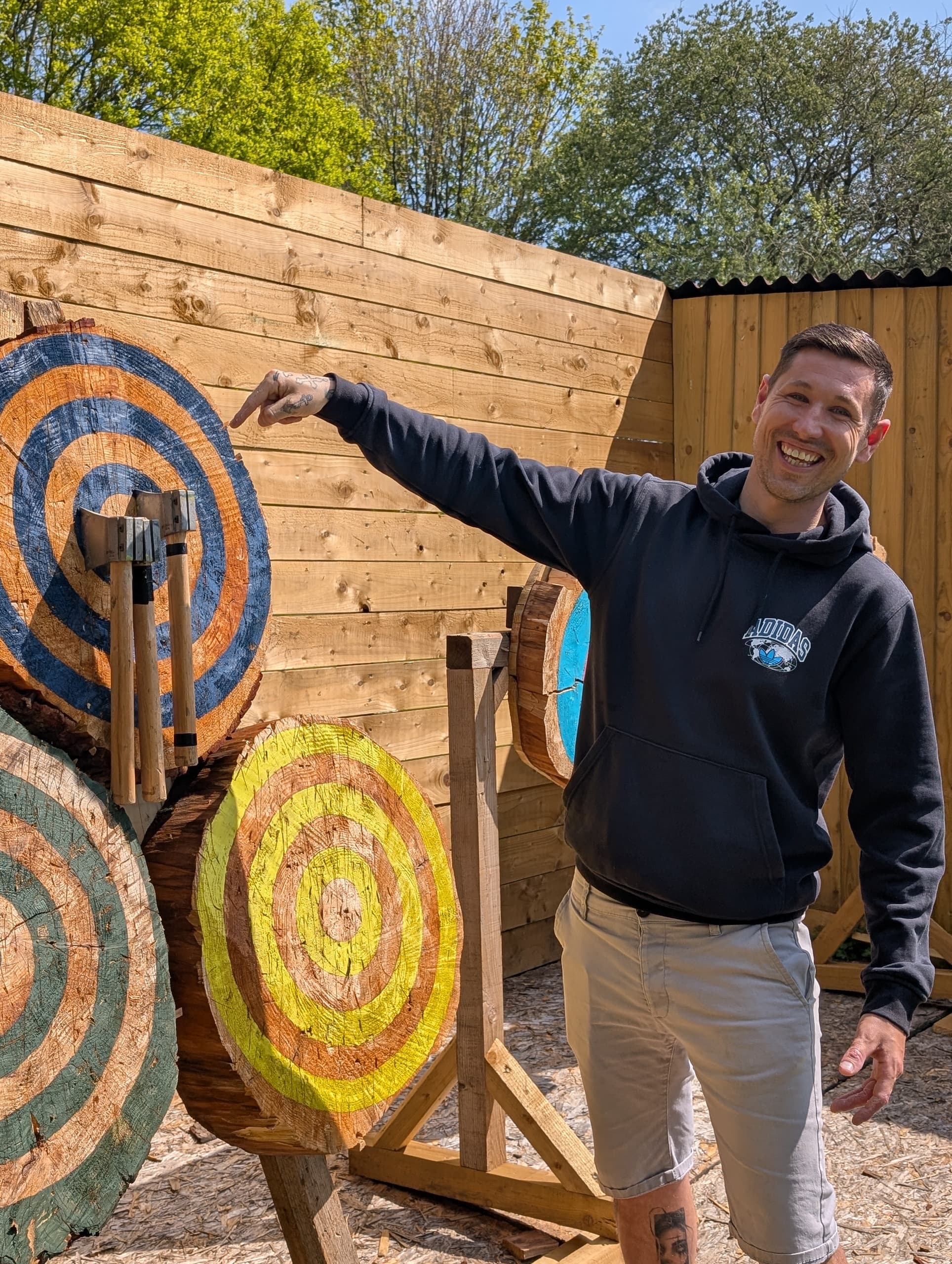 Hit the Bullseye: Open Axe Throwing at Laserguys in Blandford Forum photo 2