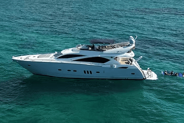 Charter the 90ft Sunseeker DP: Private Miami Yacht Day on Biscayne Bay