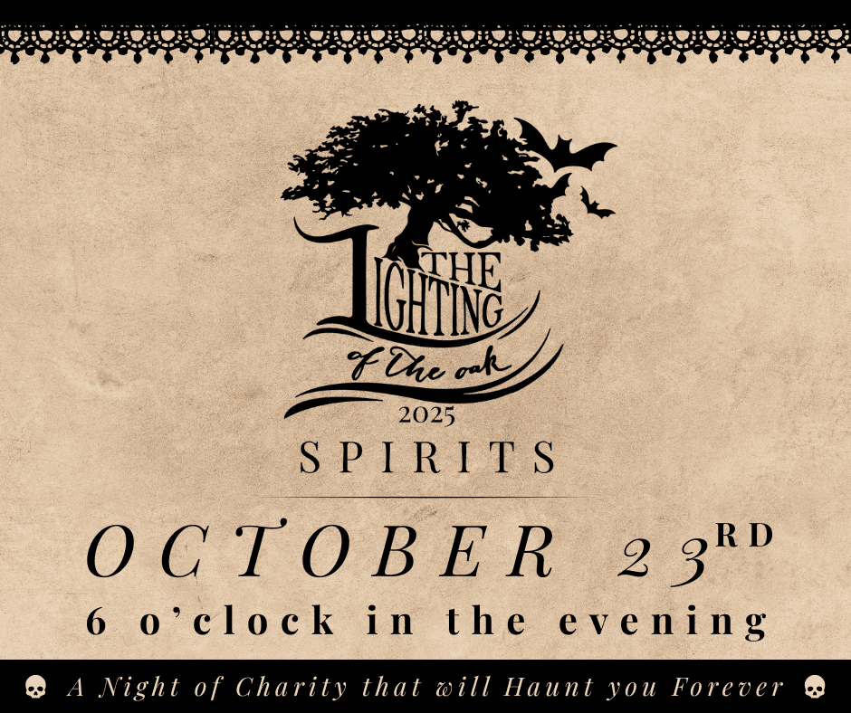 Cultural & Historic Night at Lighting of the Oak: Spirits