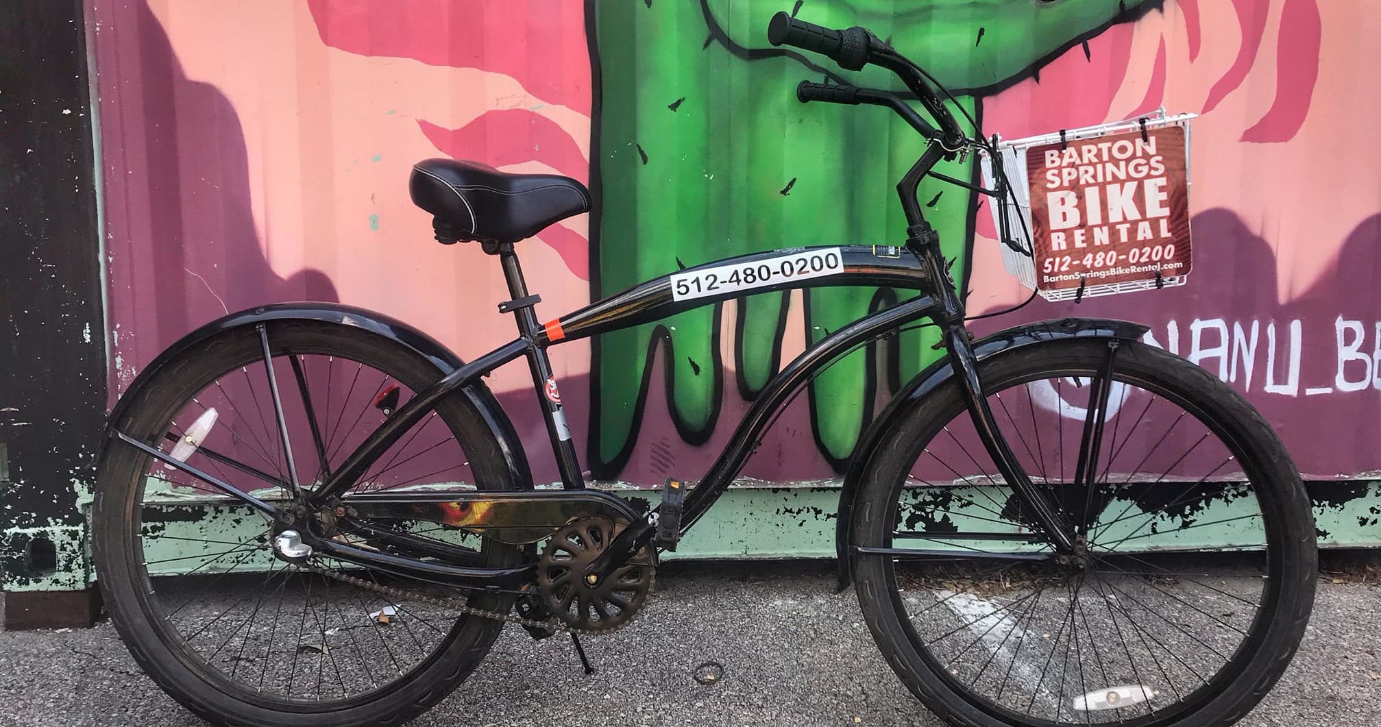 Explore Austin on a Classic Beach Cruiser Bike Rental
