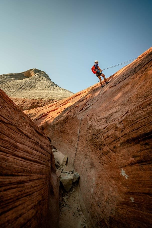 Canyoneering Adventure at Ladder Canyon near Kanab